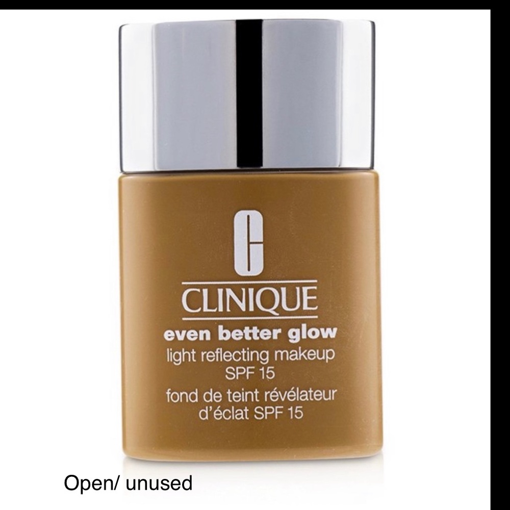 ⚜️3/$25 ⚜️ ✨💋BNWT CLINIQUE EVEN BETTER GLOW FOUNDATION💋✨WN 114 GOLDEN💋✨